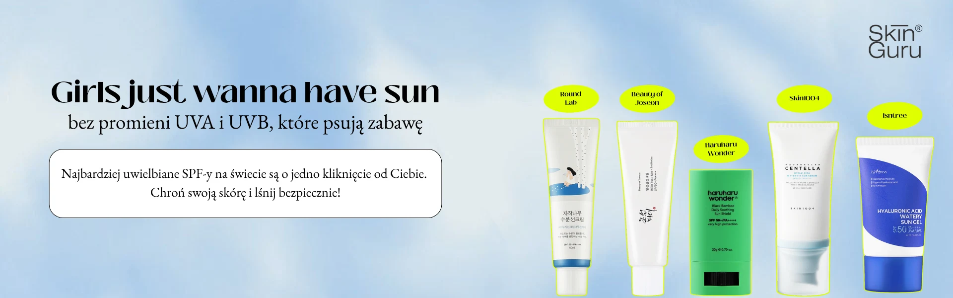Koreańskie kremy SPF z ochroną UVA i UVB