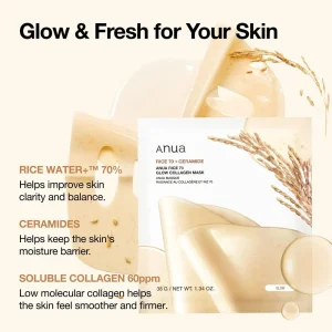 anua-rice-70-glow-collagen-mask-38g-pic-1