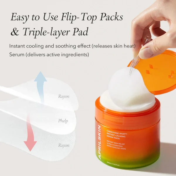 aprilskin-carrotene-ipmp-instant-calming-serum-pads-80pads-pic-3