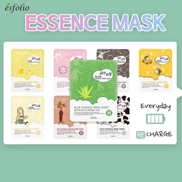 esfolio-pure-skin-green-tea-essence-mask-sheet-pic-2