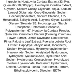anua-heartleaf-quercetinol-pore-deep-cleansing-foam-ingredients