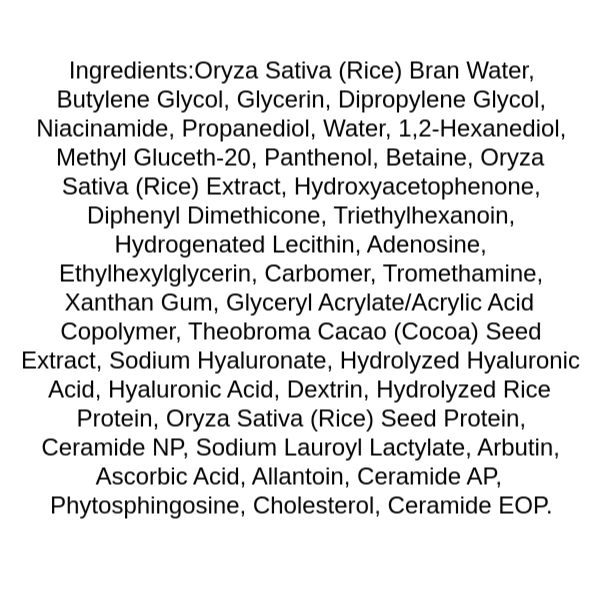anua-rice-70-glow-milky-toner-mini-ingredients