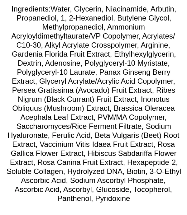arencia-fresh-red-smoothie-serum-30-ingredients