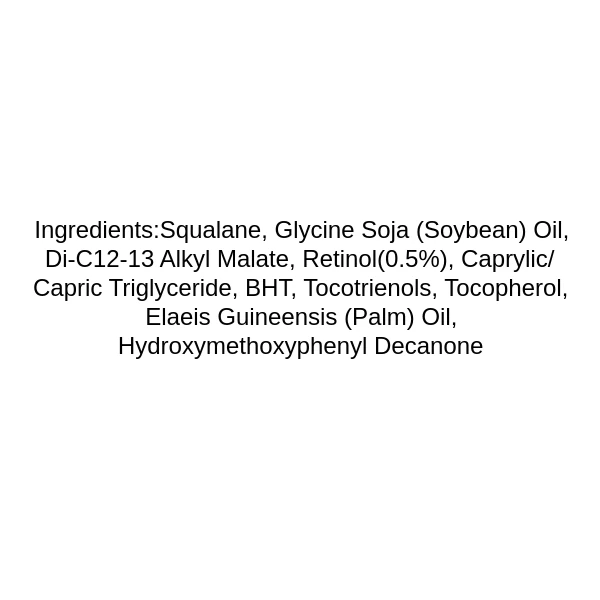 cosrx-the-retinol-05-oil-ingredients