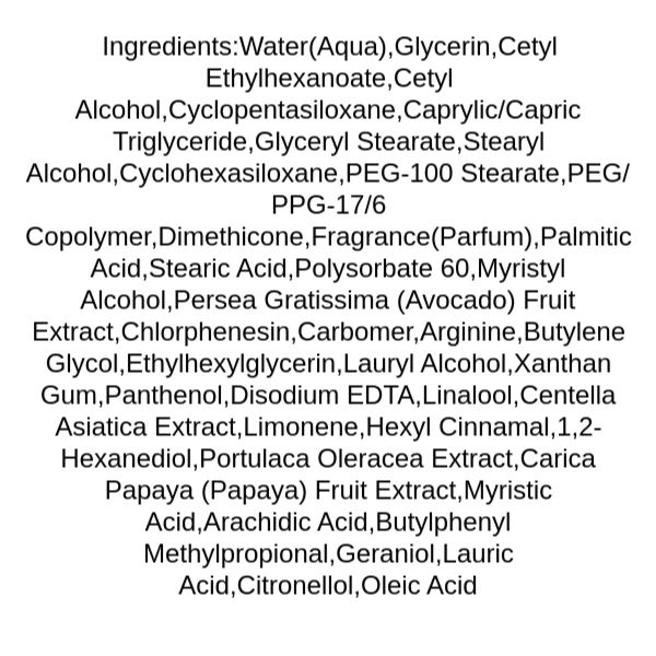 esfolio-avocado-body-lotion-ingredients