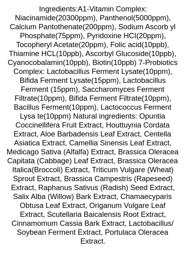 fortheskin-radiance-vita-bio-cream-ingredients