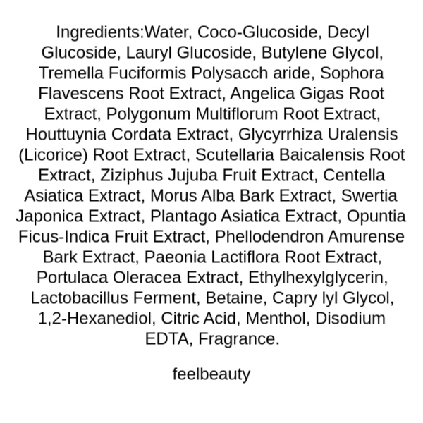 masil-2-refreshing-soft-foam-ingredients