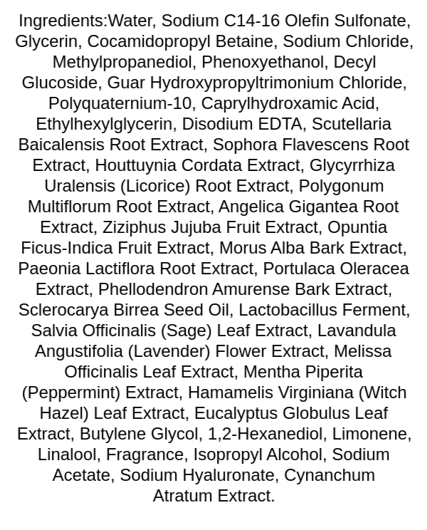 masil-5-probiotics-perfect-volume-shampoo-ingredients