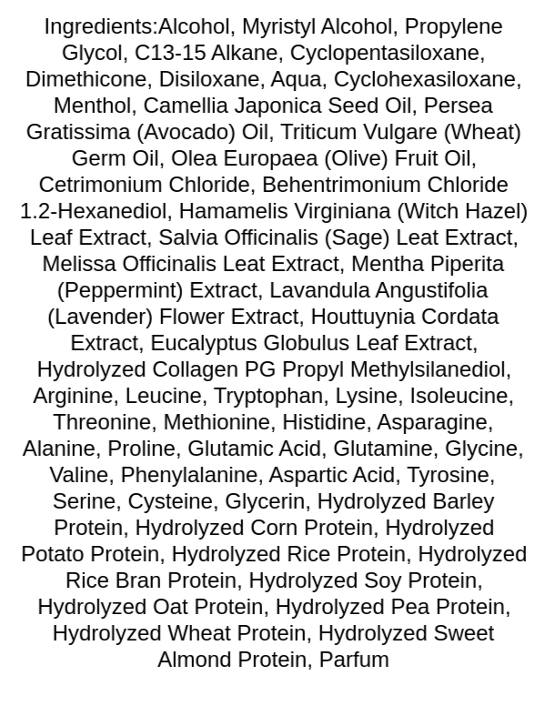 masil-8-seconds-salon-hair-repair-ampoule-ingredients