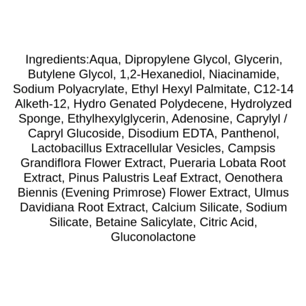 medicube-one-day-exosome-shot-pore-ampoule-2000-ingredients