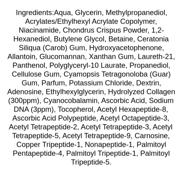 medicube-pdrn-pink-collagen-gel-mask-ingredients