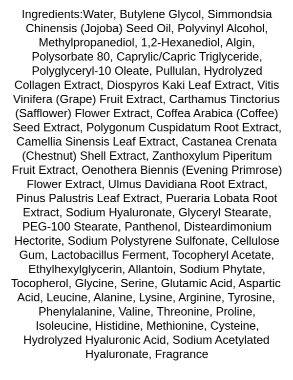 medipeel-red-lacto-collagen-wrapping-mask-ingredients