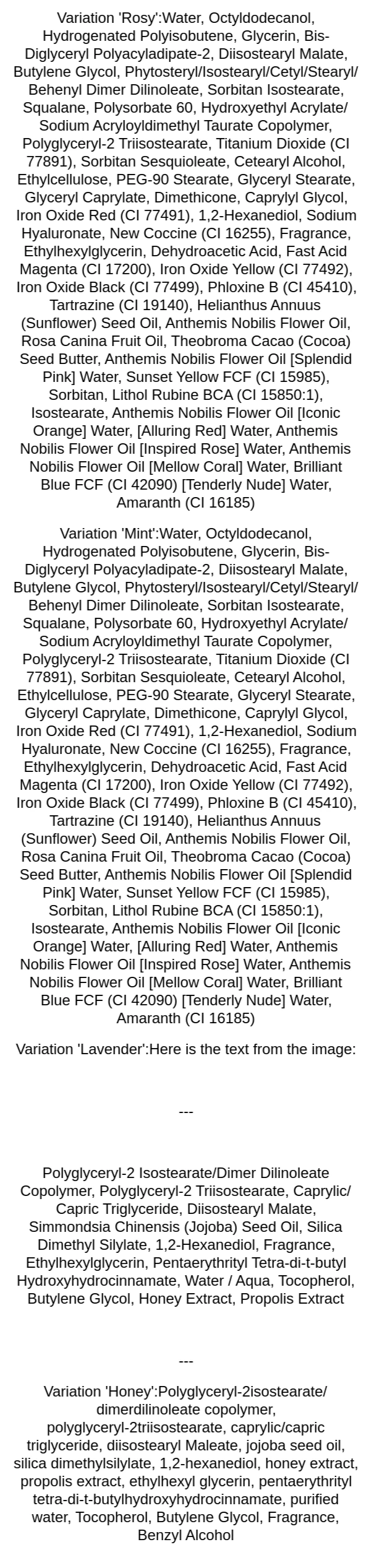 tirtir-my-glow-lip-oil-ingredients