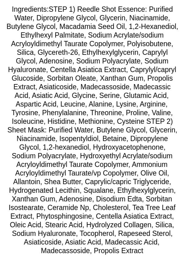 vt-cosmetics-mild-reedle-shot-100-2-step-mask-ingredients