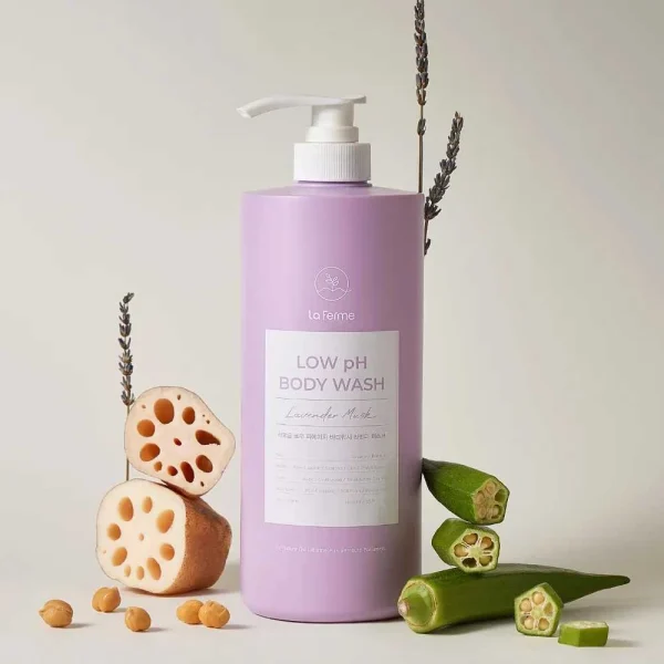 laferme-low-ph-body-wash-lavender-musk-1000ml-pic-1