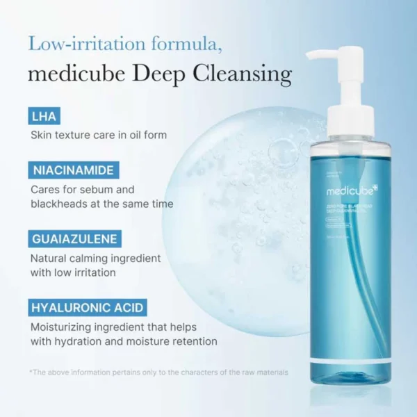 medicube-zero-pore-blackhead-deep-cleansing-oil-205ml-pic-2