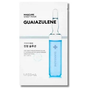 missha-mascure-calming-solution-sheet-mask-guaiazulene-28ml-pic-0