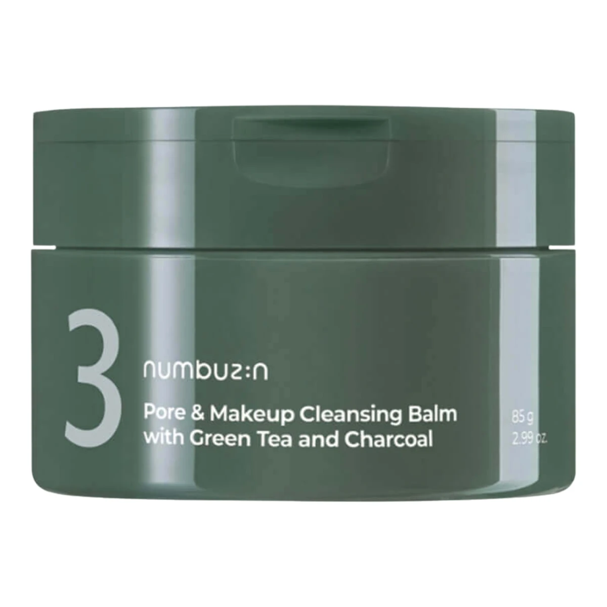 numbuzin-no3-pore-and-makeup-cleansing-balm-with-green-tea-and-charcoal-85g-pic-0
