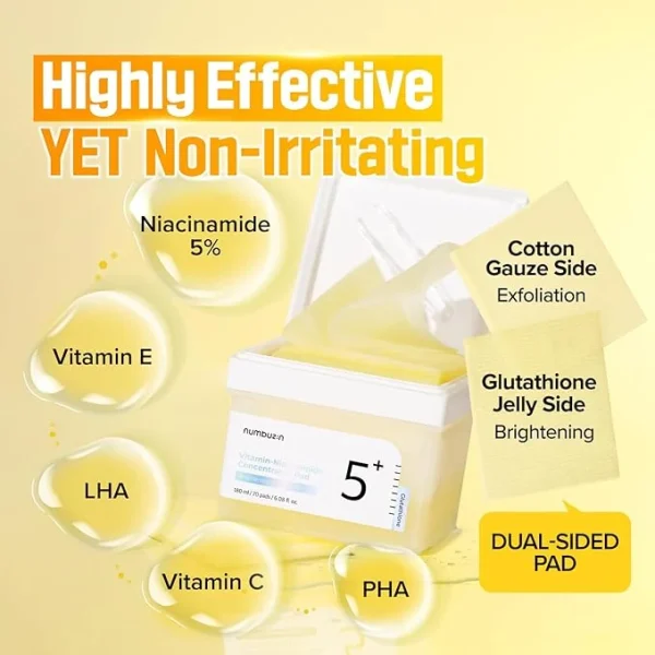 numbuzin-no5-vitamin-niacinamide-concentrated-pad-70pads-pic-8