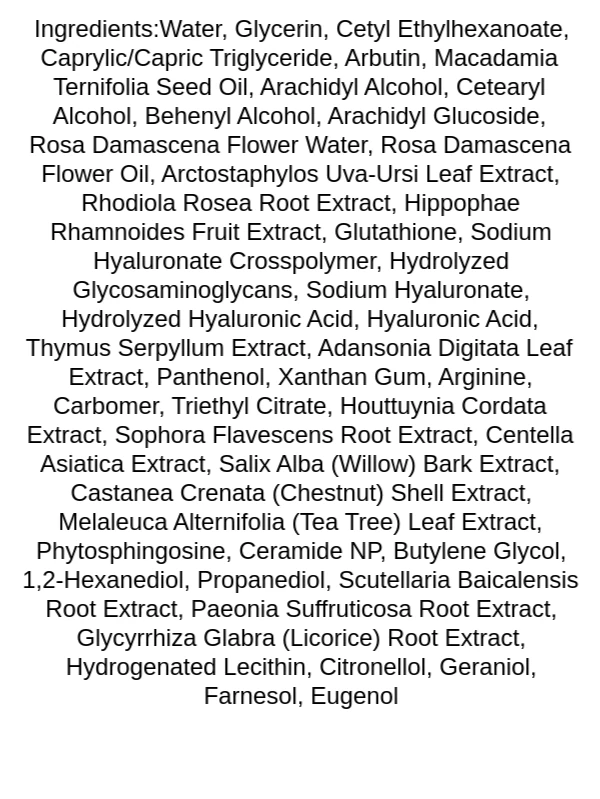 isoi-brightening-cream-ingredients