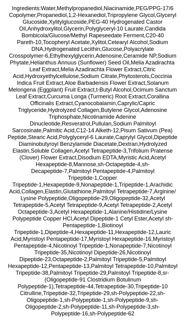 numbuzin-no9-nad-pdrn-glow-boosting-toner-ingredients