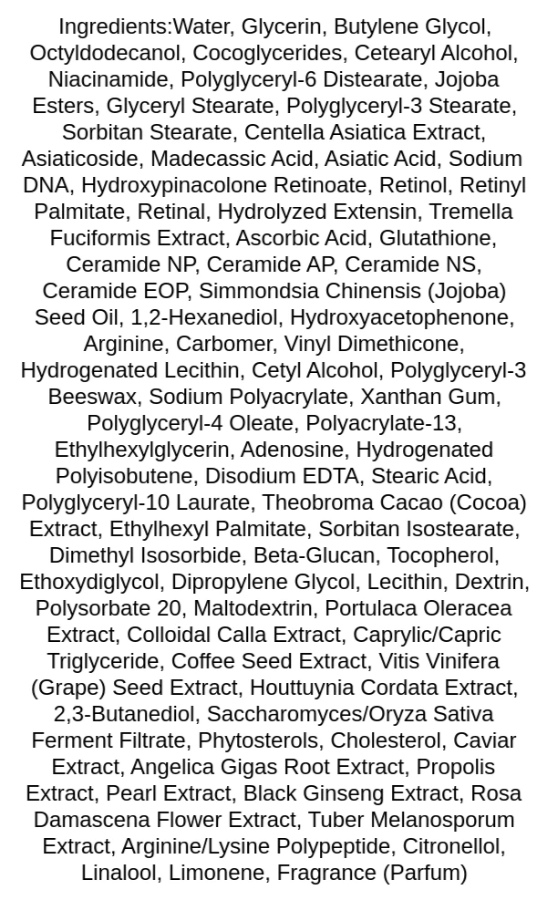 centellian24-360-shot-pdrn-lifting-eye-cream-ingredients