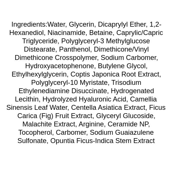 iunik-centella-relief-sorbet-cream-ingredients