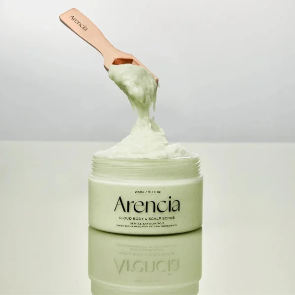 arencia-fresh-cloud-body-and-scalp-scrub-geranium-and-primrose-260g-pic-1