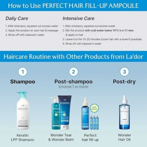Lador - Perfect Hair Fill-up Duo 100ml + 100ml — zdjęcie 6