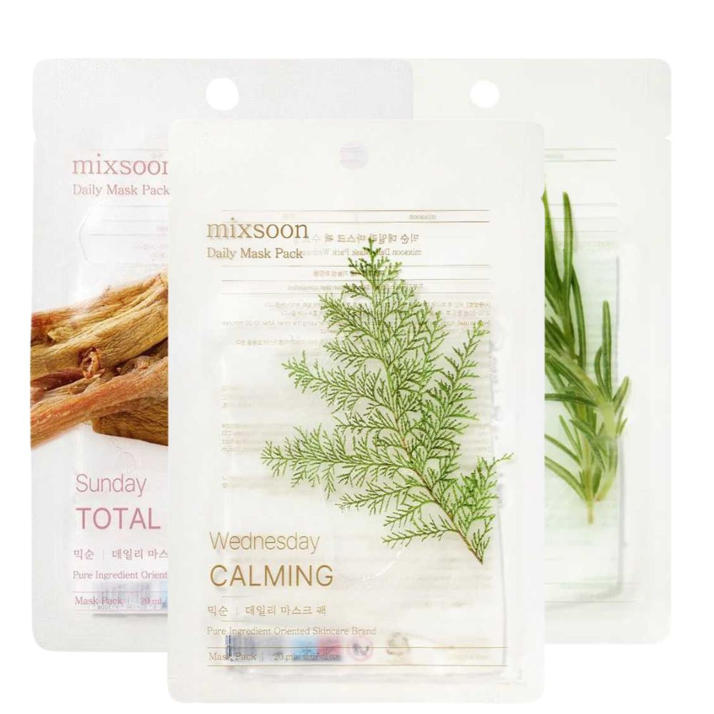 Daily Mask Pack Sheet Wednesday Calming