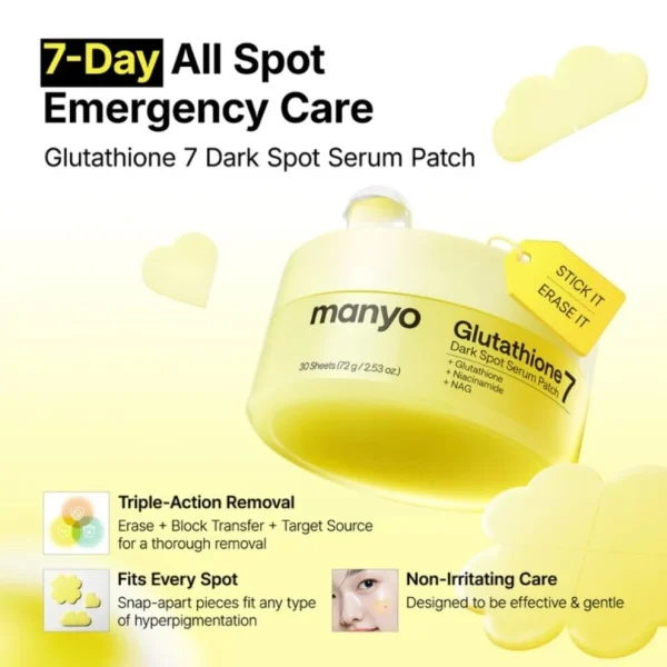 manyo-factory-glutathione-7-dark-spot-serum-patch-30pcs-pic-1