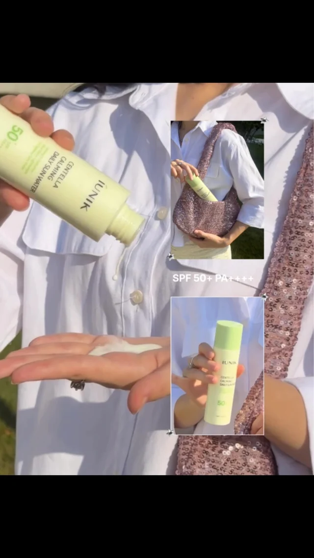 Nasz ulubiony SPF tego lata!☀️✨ 
@iunik_official Centella Calming Daily Sun Water SPF 50+ PA++++ 

#skinguru24 #koreanmakeup #koreanskincare #iunik #spf